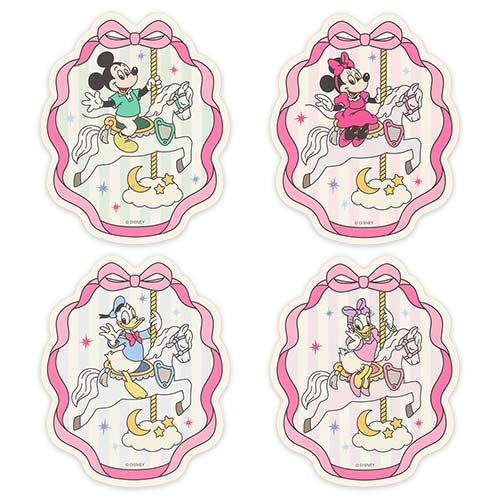 NOV 26 PREORDER - Tokyo Disney Resort - Carousel Collection - Mickey Mouse & Friends - Sticker Set