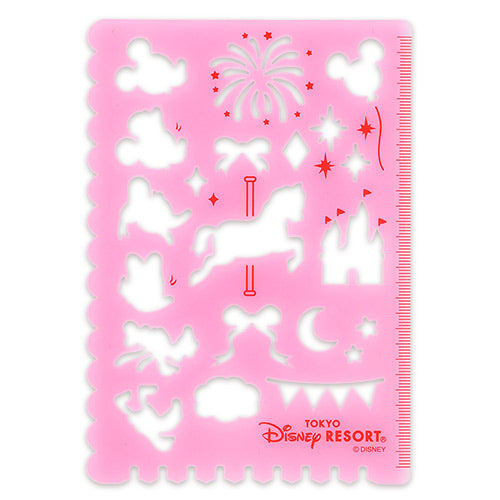 NOV 26 PREORDER - Tokyo Disney Resort - Carousel Collection - Drawing Template