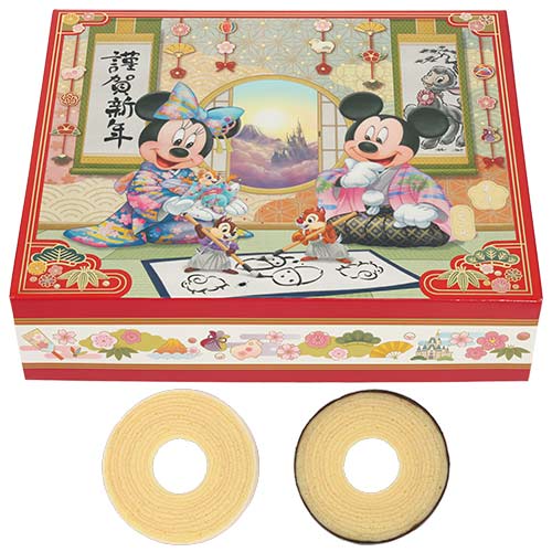 DEC 1 RELEASE - Tokyo Disney Resort - New Years 2027 - Mickey Mouse & Friends - Baumkuchen