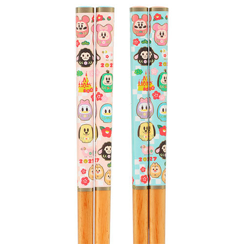 DEC 1 RELEASE - Tokyo Disney Resort - New Years 2027 - Mickey Mouse & Friends - Chopsticks Set