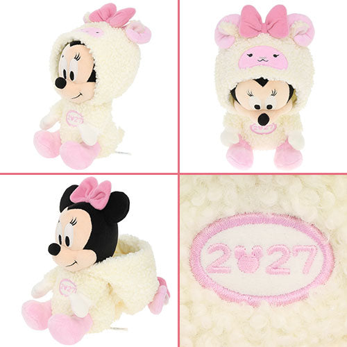 NOV 19 RELEASE - Tokyo Disney Resort - New Years 2027 - Minnie Mouse Zodiac Plush & Finger Puppet