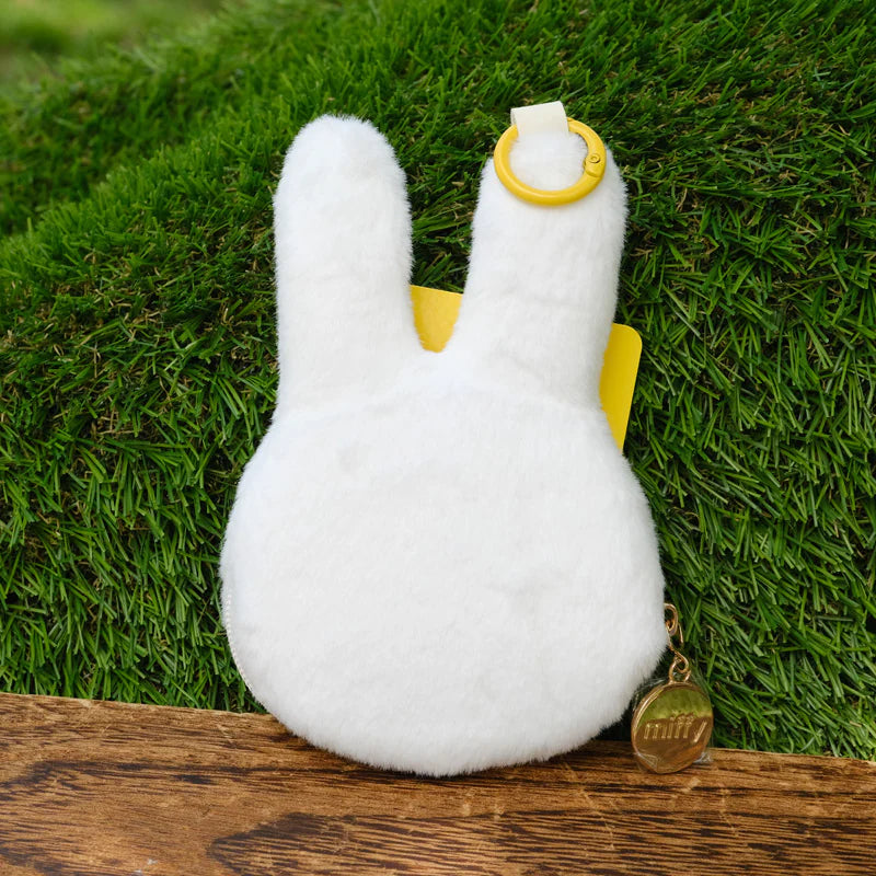 Miffy Japan - Miffy 70th Anniversary - Plush Face Coin Case Keychain - Type B