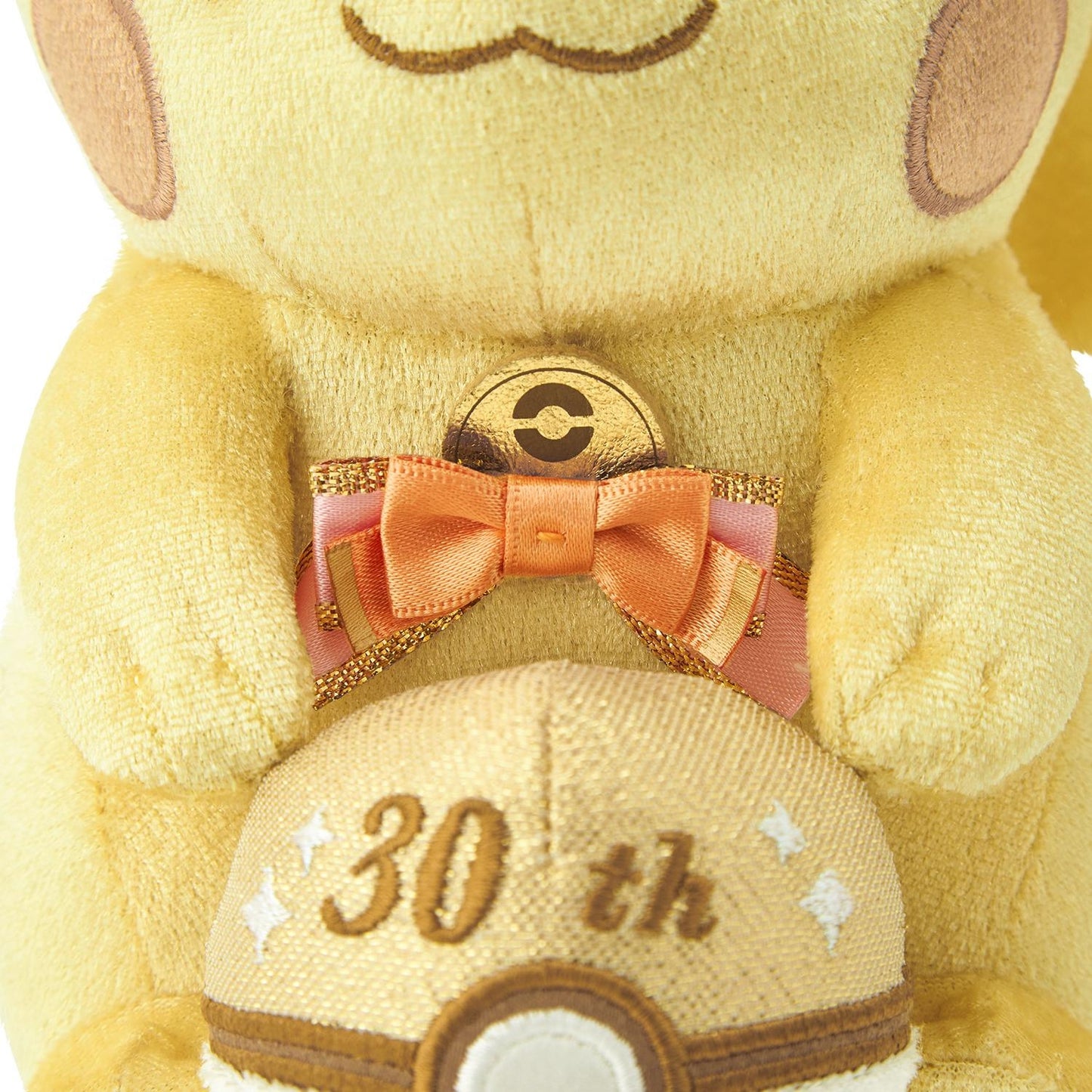 MARCH 12 PREORDER - Japan Pokemon Center Original - 30th Anniversary Plush Keychain Shiny! Pikachu
