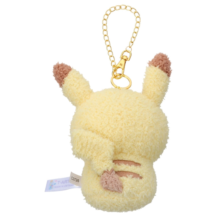 Japan Pokemon Center - PokePeace - Plush Keychain (Together Version) - Pikachu