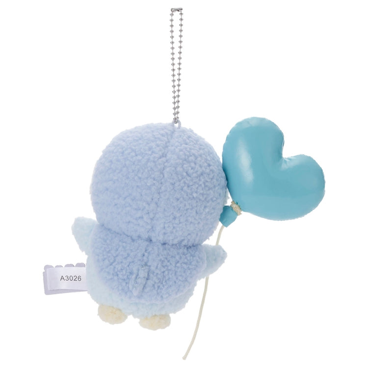 Japan Pokemon Center - PokePeace - Mellow Heart - Plush Keychain - Piplup