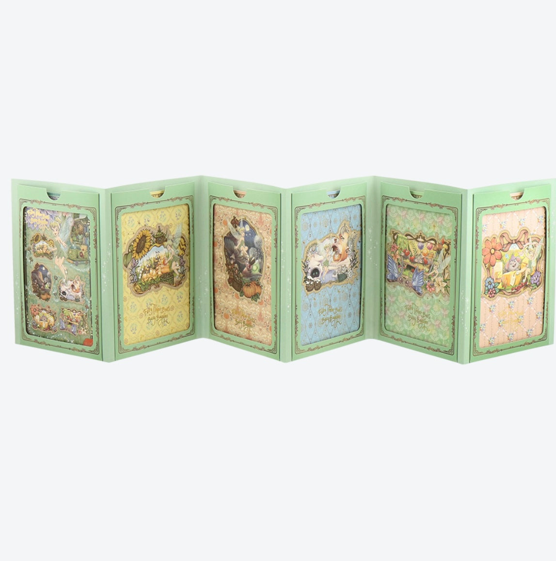 DISNEYSEA LIMITED - Fantasy Springs - Tinker Bell - 6 Set Postcard