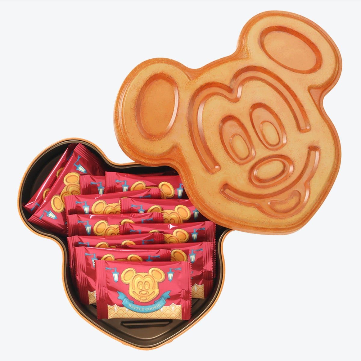 Tokyo Disney Resort - Mickey Waffles - Waffle Cookie Tin