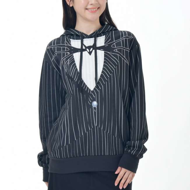 SEPT 16 PREORDER - Japan Limited - The Nightmare Before Christmas - Jack Skellington Long Sleeve Hoodie