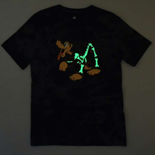 SEPT 3 PREORDER - Japan Limited - Disney Store Halloween 2025 - Pluto - Glow in the Dark Tie-Dye T-Shirt