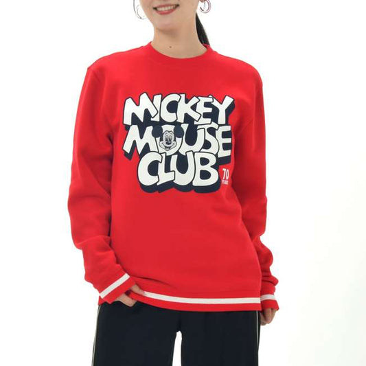 SEPT 30 PREORDER - Japan Limited - Mickey Mouse Club 70th Anniversary - Long Sleeve Sweatshirt