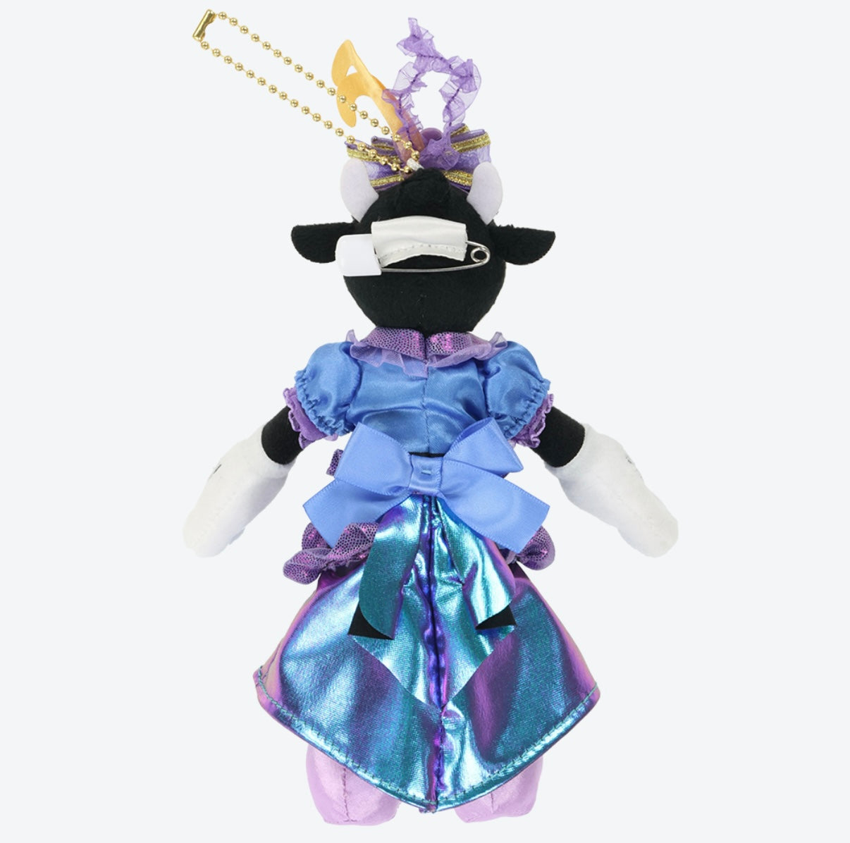 Tokyo Disney Resort - Tokyo Disneyland - The Diamond Variety Muster - Clarabelle Plush Keychain / Pin