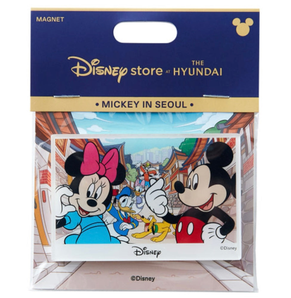 Korea Disney Store - Mickey in Seoul - Magnet
