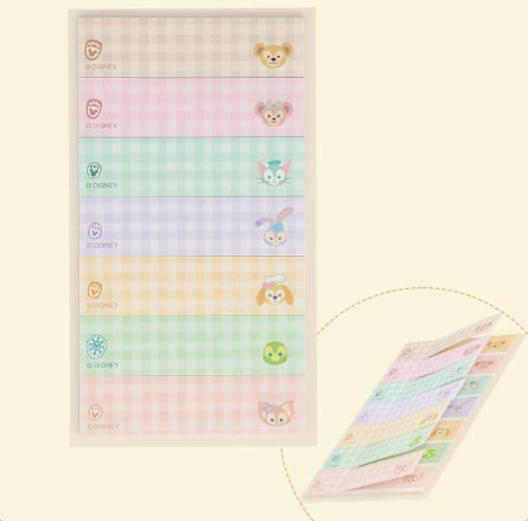 DisneySea Limited - Duffy & Friends - 2026 Desk Calander with Sticky Notes