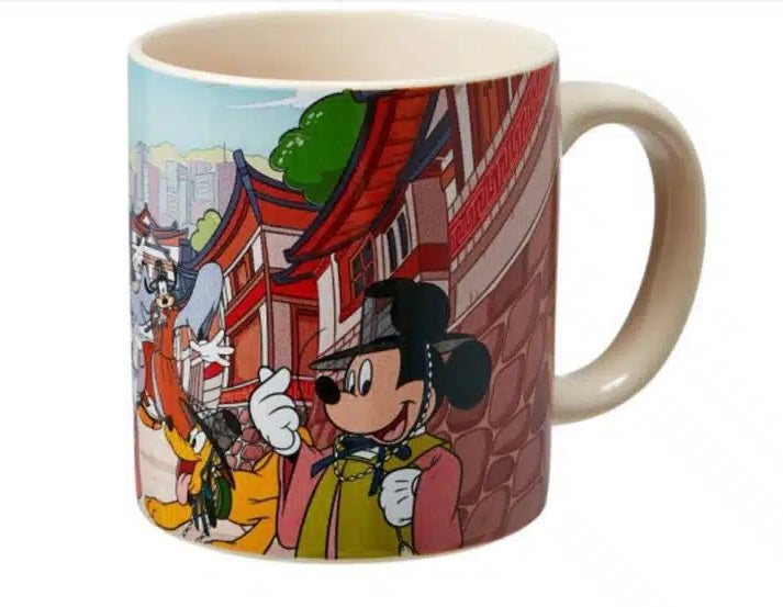 Korea Disney Store - Mickey & Friends - Hanbok Mug