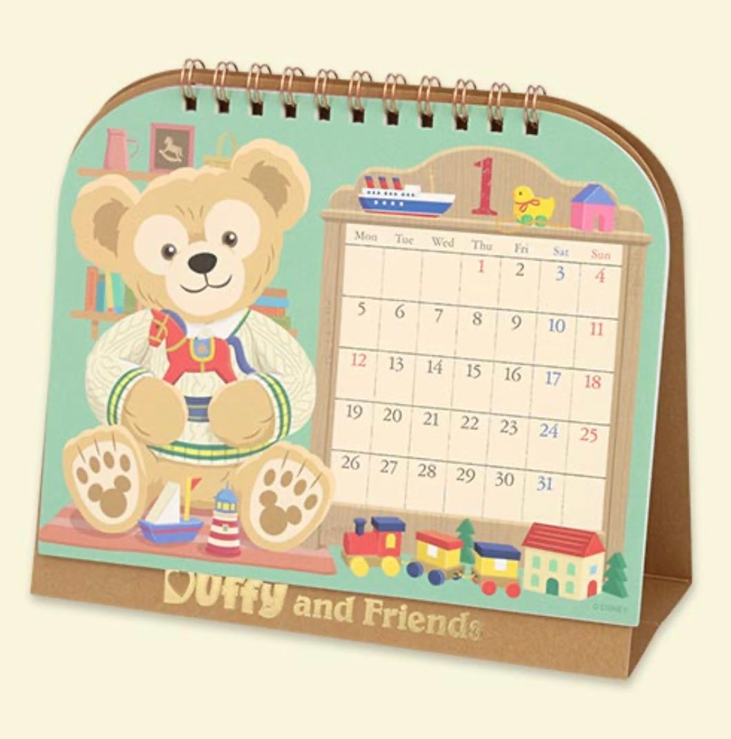 DisneySea Limited - Duffy & Friends - 2026 Desk Calander with Sticky Notes