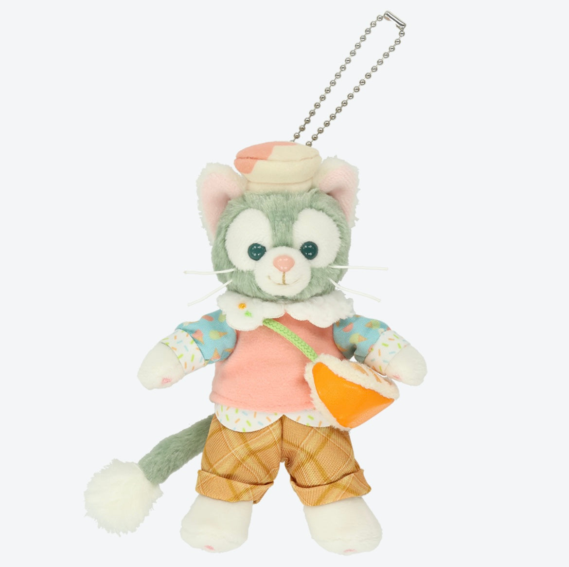 Disneysea Limited - Duffy & Friends - Wonderful Kitchen - Gelatoni Plush Keychain