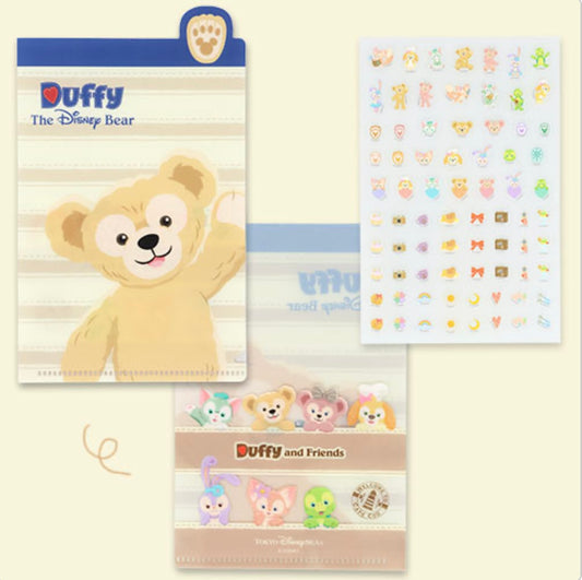 DisneySea Limited - Duffy & Friends - 2026 Schedule with Stickers & Mini Folder