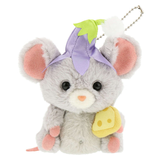 DISNEYSEA LIMITED - Fantasy Springs - Tinkerbell - Cheese the Mouse - Plush Keychain