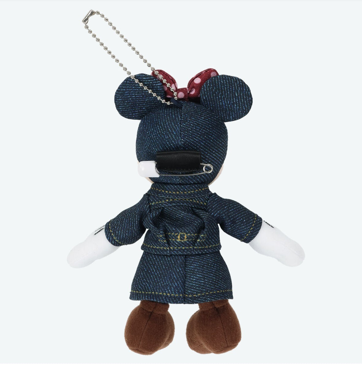 Tokyo Disney Resort - Frontierland - Western Wear - Minnie Plush Keychain / Pin
