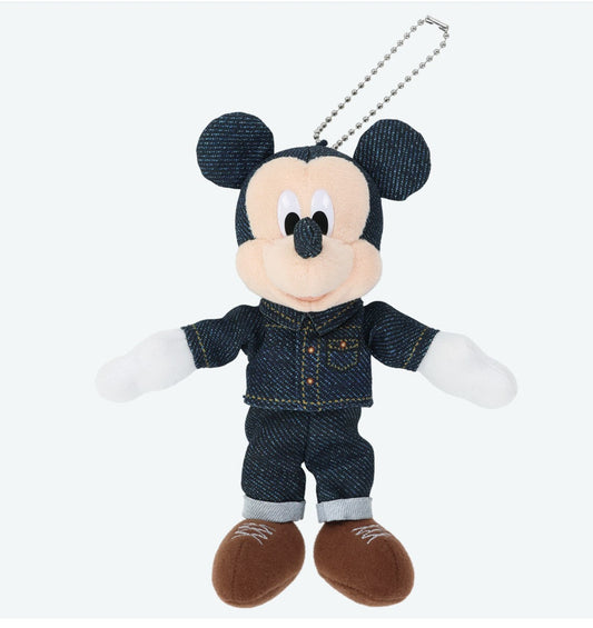 Tokyo Disney Resort - Frontierland - Western Wear - Mickey Mouse - Plush Keychain / Pin