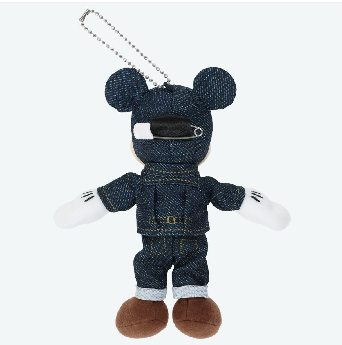 Tokyo Disney Resort - Frontierland - Western Wear - Mickey Mouse - Plush Keychain / Pin