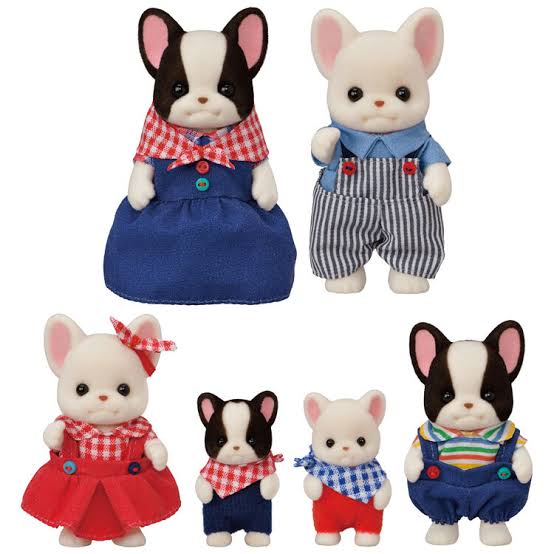 Sylvanian Families - French Bulldog Family