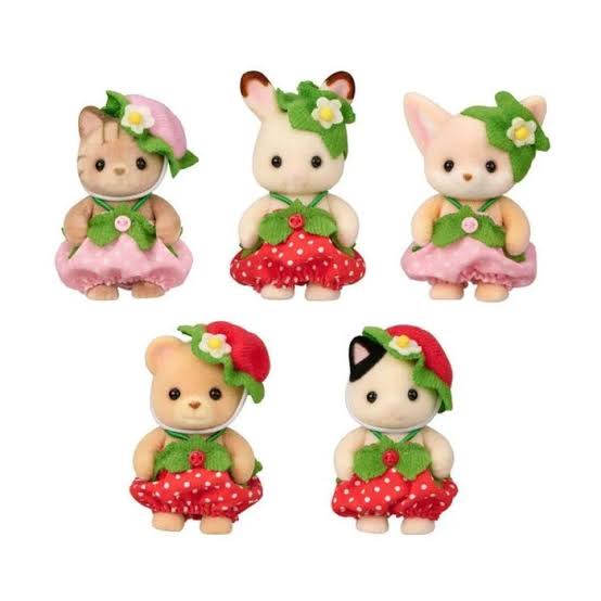 Sylvanian Families - Gather Baby - Strawberry Set