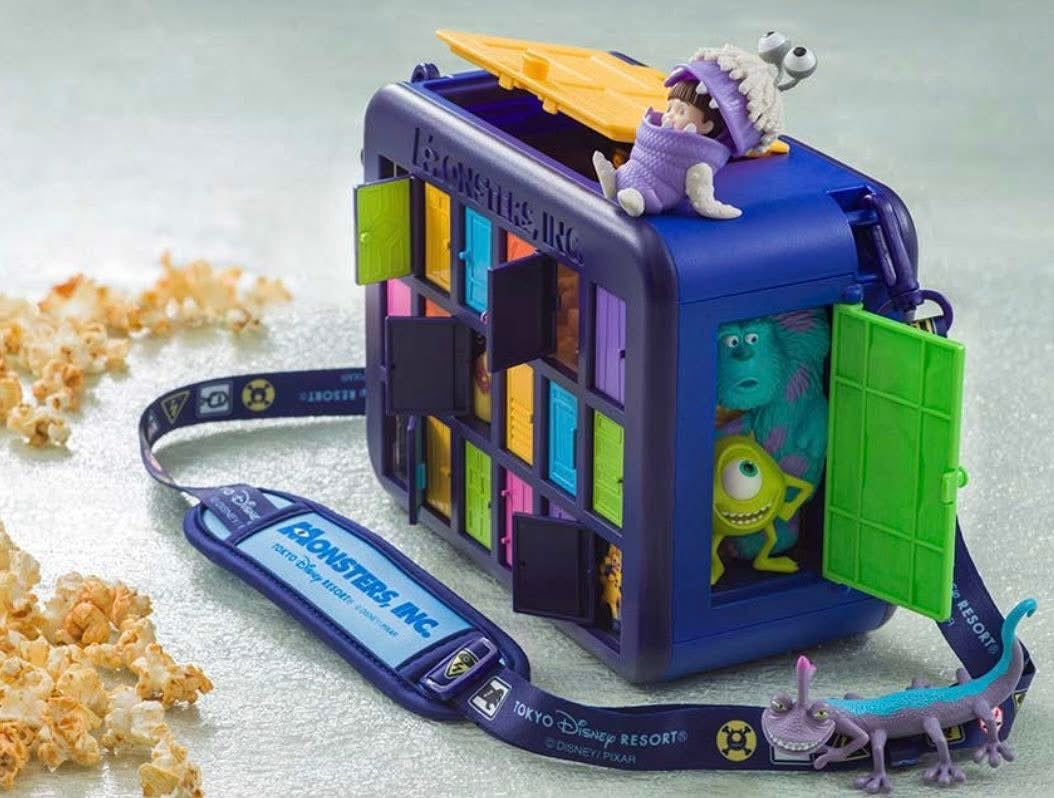 bucket of monsters Tokyo Disney Resort - Popcorn Bucket