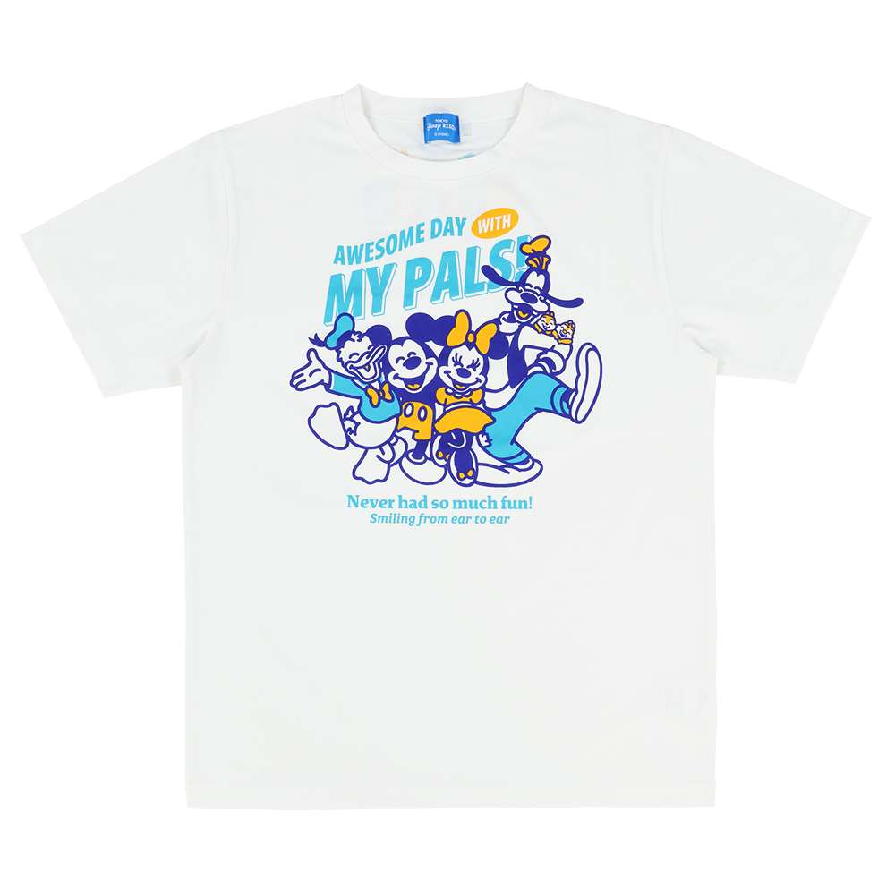 Tokyo Disney Resort - My Pals - Unisex Tshirt - Blue x Yellow