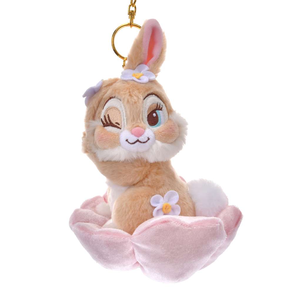 Japan Limited - Flower Garden - Bambi - Miss Bunny Plush Keychain