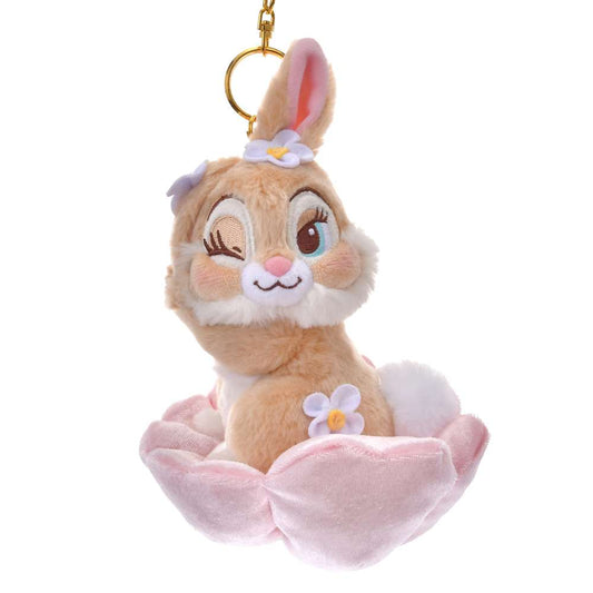 Japan Limited - Flower Garden - Bambi - Miss Bunny Plush Keychain