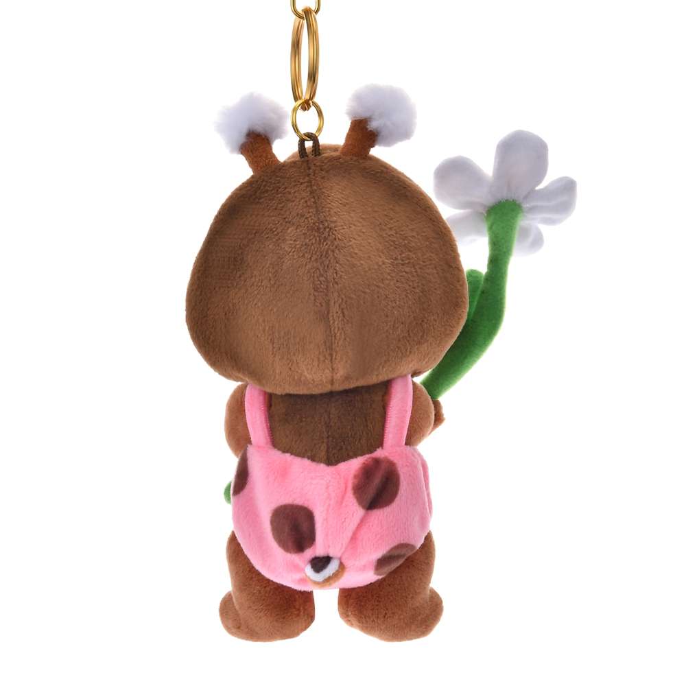 Japan Limited - Flower Garden - Chip & Dale - Chip Plush Keychain
