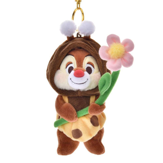 Japan Limited - Flower Garden - Chip & Dale - Dale Plush Keychain
