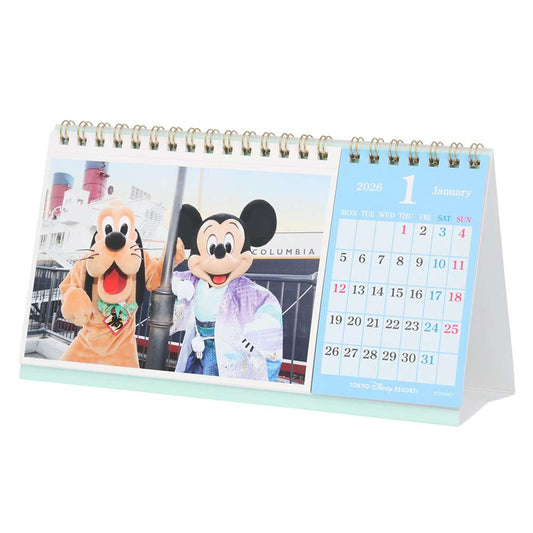 Tokyo Disney Resort - Mickey & Friends - 2026 Postcard Desk Calander