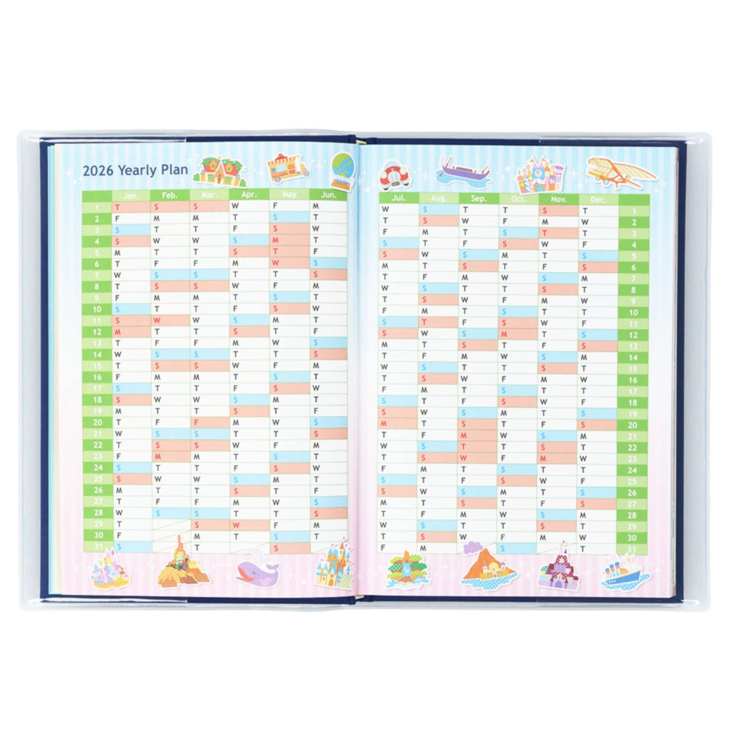 Tokyo Disney Resort - 2026 Schedule Book