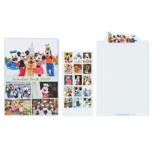 Tokyo Disney Resort - Mickey & Friends - 2026 Schedule Book