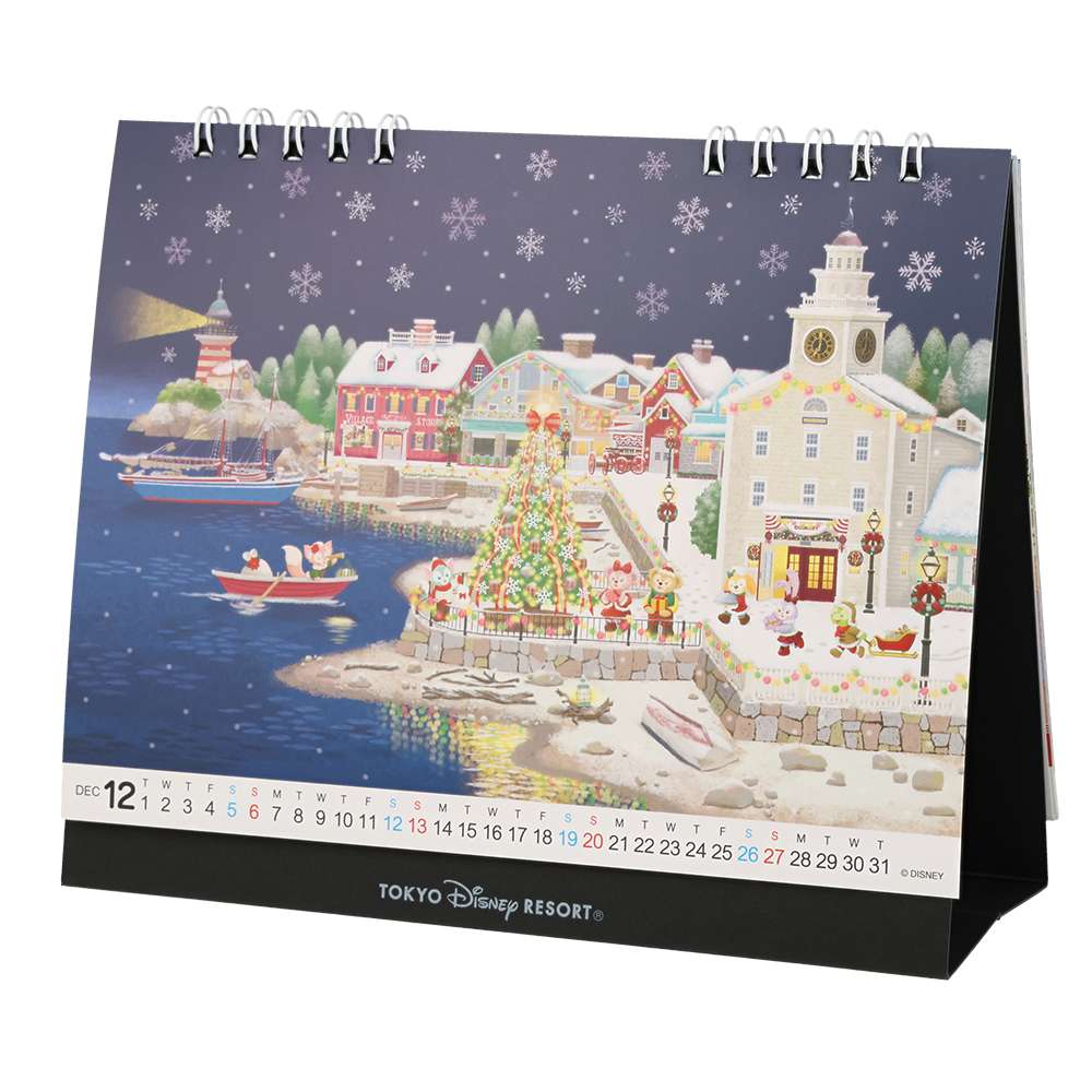 Tokyo Disney Resort - 2026 Postcard Desk Calander