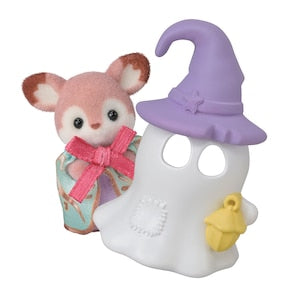 MID SEPT PREORDER - Japan Limited - Sylvanian Families - Halloween Ghost and Pumpkin Carriage Set