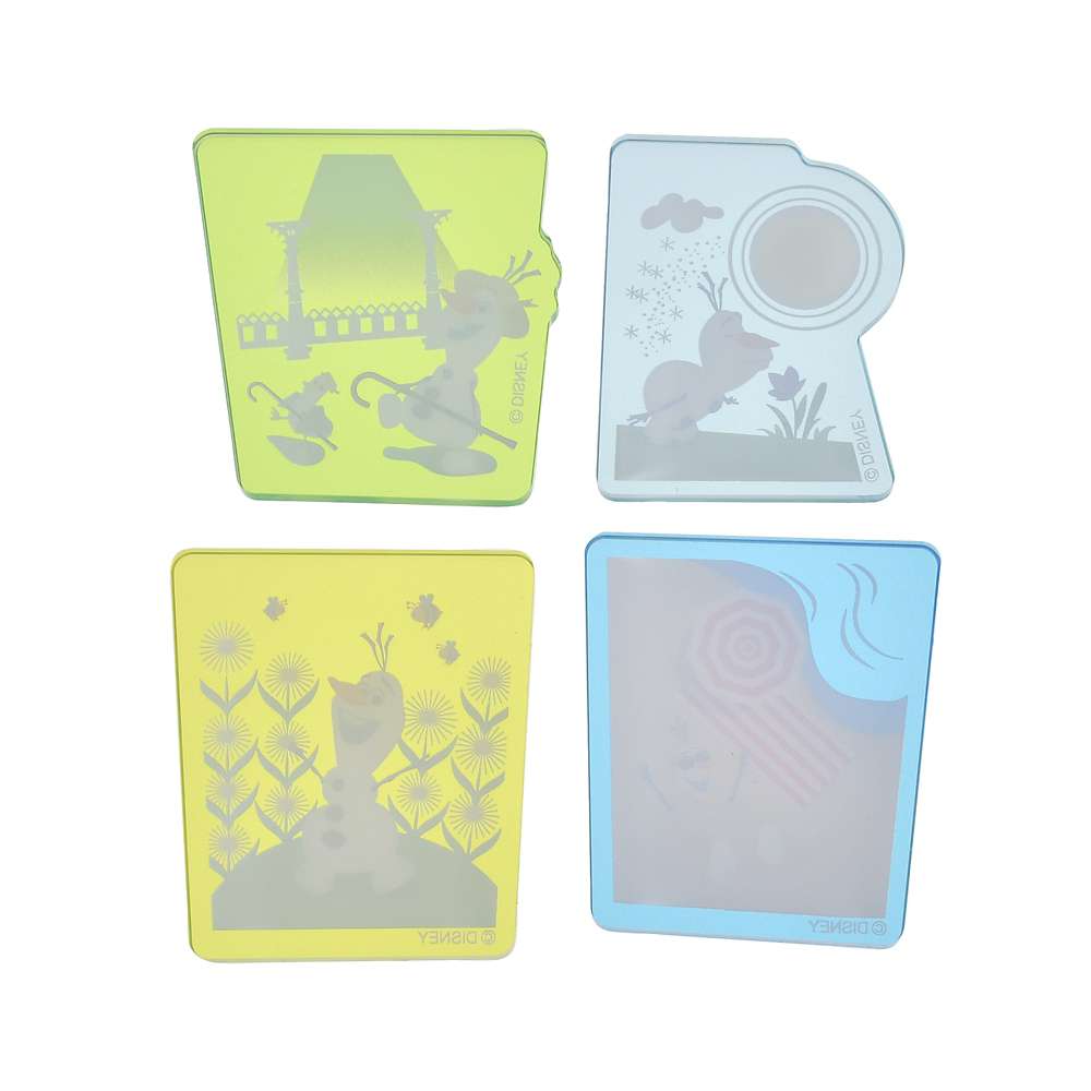 Japan Limited - Frozen - My Pal Olaf - Acrylic Sticker Set