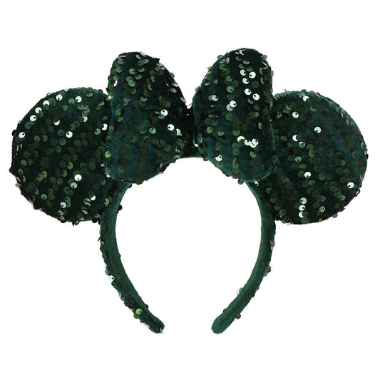 Tokyo Disney Resort - Green Sequin - Minnie Ears