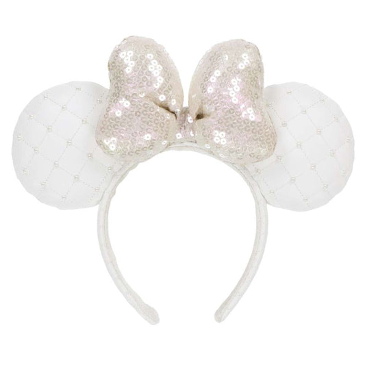 Tokyo Disney Resort - White Quilted - Minnie Ears