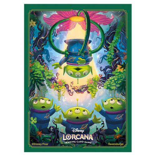 Disney Lorcana TCG Japanese Version Official Card Sleeves "Toy Story Little Green Men"