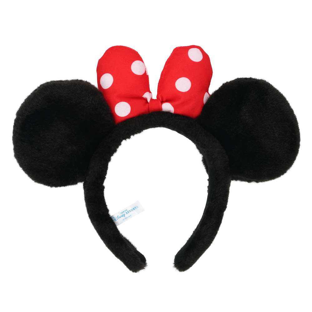 Tokyo Disney Resort - Red & Black Polka Dot - Minnie Ears