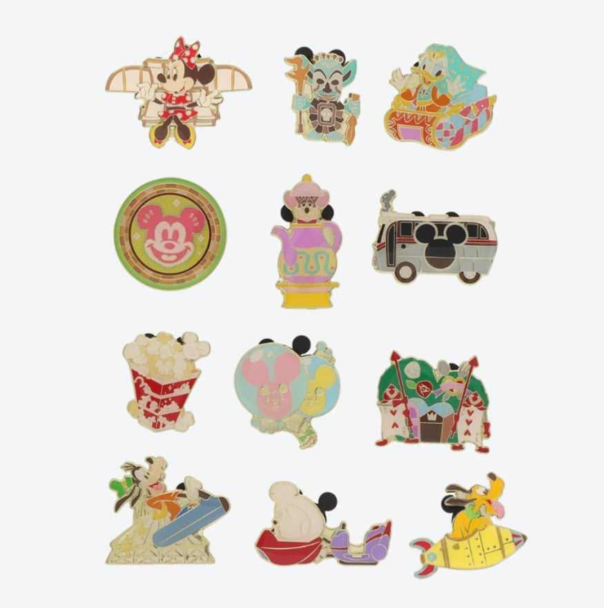 Tokyo Disney Resort - 12 Pin Collection - Vol 2