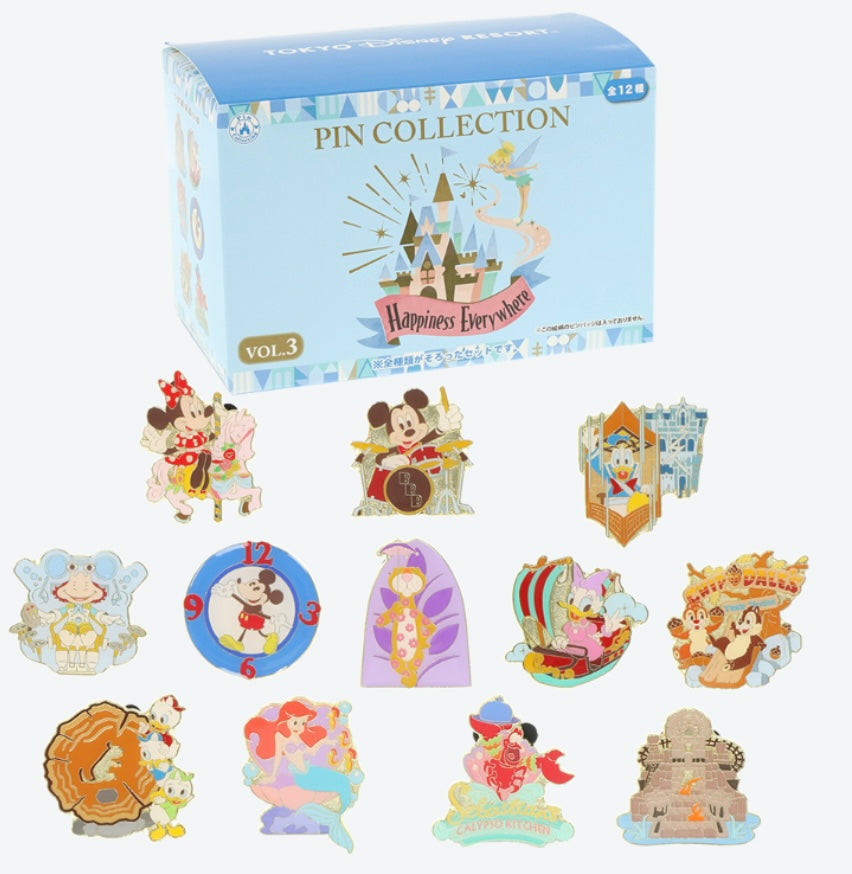 Tokyo Disney Resort - 12 Pin Collection - Vol 3