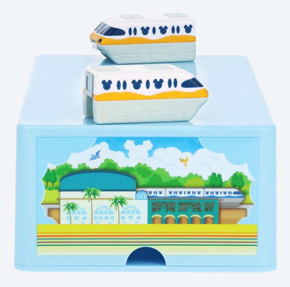 AUG 27 PREORDER - Tokyo Disney Resort - Disney Resort Line - Monorail Tissue Box Case
