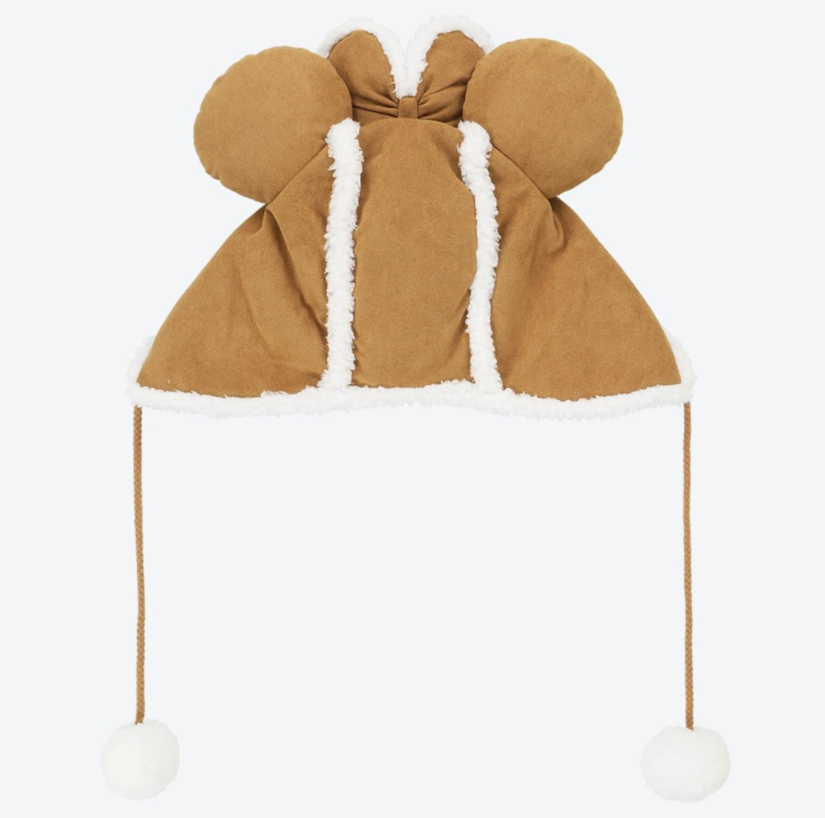 OCT 8 PREORDER - Tokyo Disney Resort - Fluffy Brown Winter - Minnie Ears Fan Cap