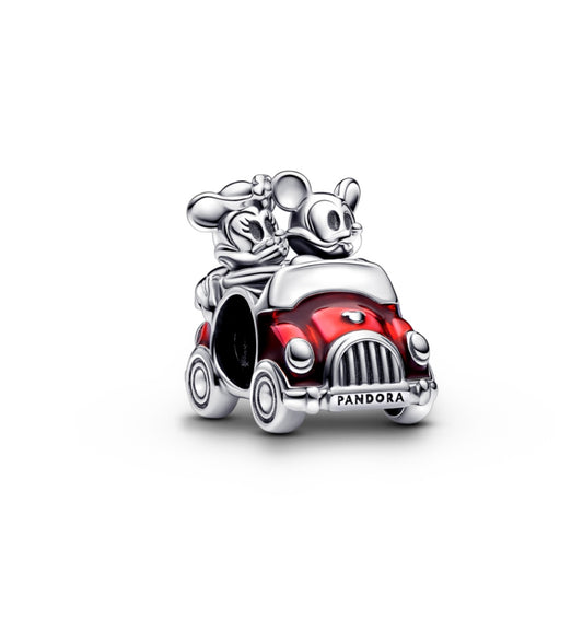 Tokyo Disney Resort - Mickey & Minnie - Red Car - Pandora Charm