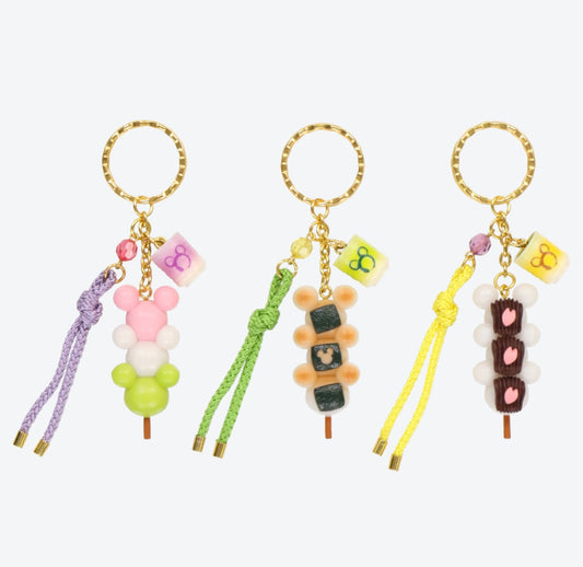Tokyo Disney Resort - 3 Set Keychain - Mochi Dango