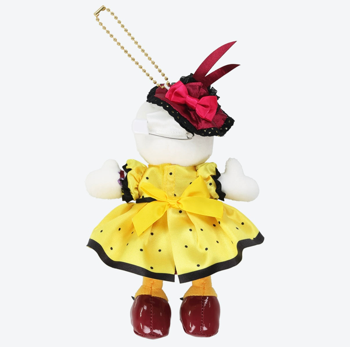 Tokyo Disney Resort - Tokyo Disneyland - The Diamond Variety Muster - Daisy Duck Plush Keychain / Pin (2 Outfits)